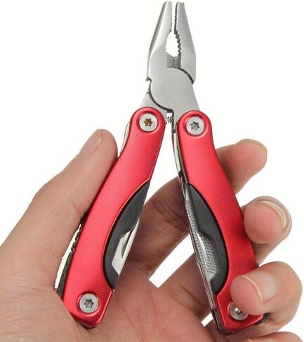 Camping Gear Outdoor Survival Stainless Steel 9 In 1 Portable Multi Tool Plier Camping Accessories Portable in Kuwait