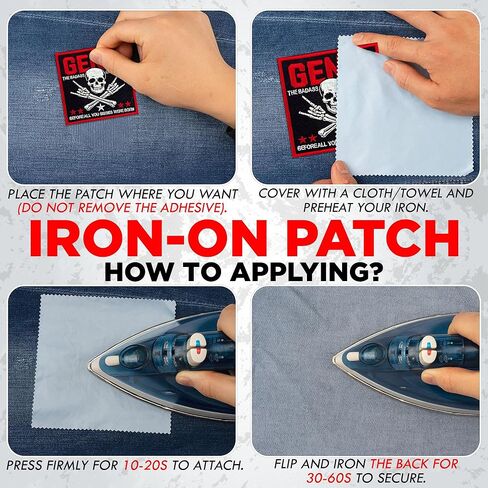 Badass Generation Gen X Patch 3 Inch Funny Skull Rock Hand Retro Quote Embroidered Patches Sew On Iron On for Backpack, Jacket, Hat DIY Clothes Gift in Kuwait