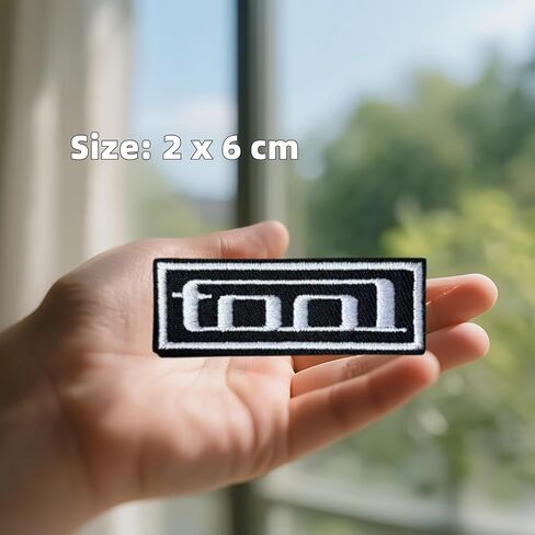 Mini Tool Fool Embroidery Patches, Funny Morale Tactical Patch Hook and Loop Badge Sew On for Clothing, Dress, Hat, Backbags in Saudi Arabia