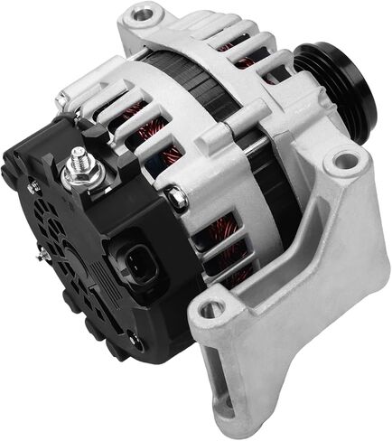 Alternator Compatible with 2018-2024 Equinox 1.5L, 2018-2024 Terrain 1.5L, 130A 12V 5-Groove Pulley Replace# 13535009 13513070 13517759 13583100 in Kuwait