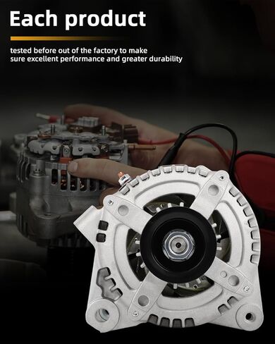 Alternator Fits for Toyota for Camry 2.4L 2002-2003 for Toyota for Solara 2.4L 2002-2003, 102211-2380 102211-2480 13958 27060-0H010 27060-0H010-84 27060-0H01084 in Kuwait
