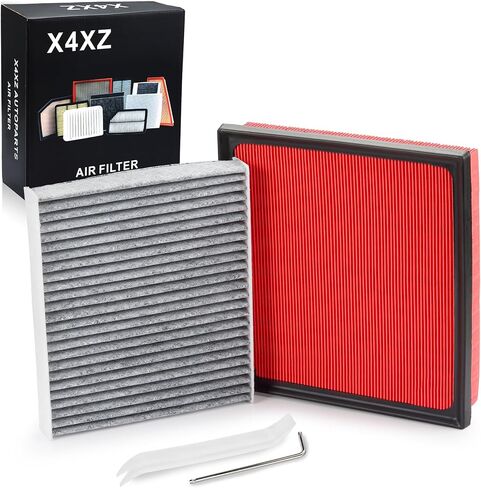 CA12377 CF12157 Engine & Cabin Air Filter for 2019-2022 Toyota Avalon, 18-24 Camry, 20-26 Highlander, 2019-2025 RAV4, 23-25 GR Corolla, 19-25 Lexus ES350, 22-25 NX250/NX350, 23-25 RX350, 24-25 TX350 in Kuwait