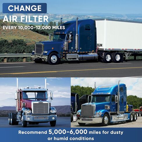 فلتر هواء المحرك متوافق مع أجزاء ملحقات الشاحنات Freightliner Cascadia Coronado 122SD DD13 DD15 يحل محل AF27879 CA5790 83478 P618478 CA11249 LAF6260 in Kuwait