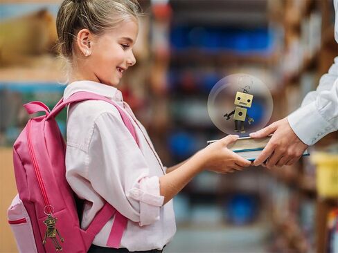 12 Packs Bulk Small Metal Robots for School Summer Holiday Party Favors and End Of Year Students Prizes From Teacher in Kuwait