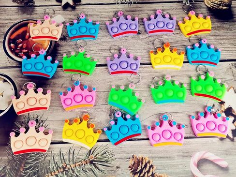 20 Packs Bulk Crown Classroom Students Prize, Mini Holiday Party Favors in Kuwait