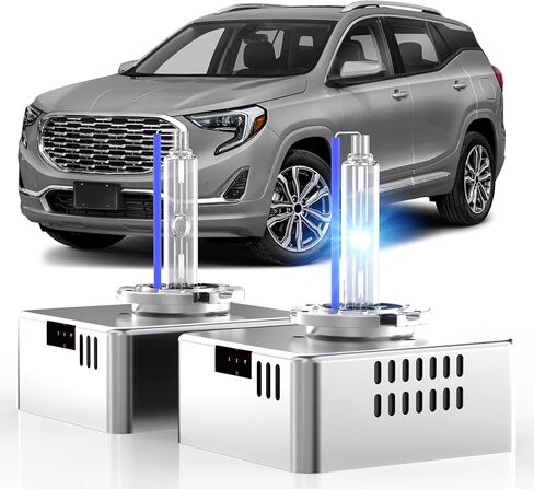 Fit for 2018-2021 Chevy Equinox GMC Terrain D5S HID Xenon Headlight Bulbs, 350% Brightness, High Low Beam Light Bulb, 8000K White Blue, Plug-N-Play, of 2 in Saudi Arabia