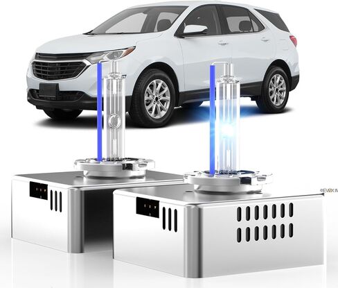 Fit for 2018-2021 Chevy Equinox GMC Terrain D5S HID Xenon Headlight Bulbs, 350% Brightness, High Low Beam Light Bulb, 8000K White Blue, Plug-N-Play, of 2 in Saudi Arabia