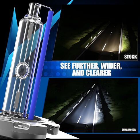 Fit for 2018-2021 Chevy Equinox GMC Terrain D5S HID Xenon Headlight Bulbs, 350% Brightness, High Low Beam Light Bulb, 8000K White Blue, Plug-N-Play, of 2 in Saudi Arabia