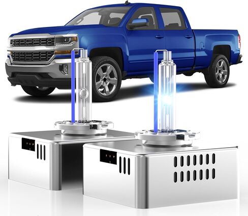 Fit for 2018-2021 Chevy Equinox GMC Terrain D5S HID Xenon Headlight Bulbs, 350% Brightness, High Low Beam Light Bulb, 8000K White Blue, Plug-N-Play, of 2 in Saudi Arabia
