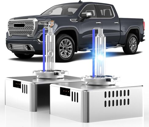 Fit for 2018-2021 Chevy Equinox GMC Terrain D5S HID Xenon Headlight Bulbs, 350% Brightness, High Low Beam Light Bulb, 8000K White Blue, Plug-N-Play, of 2 in Saudi Arabia