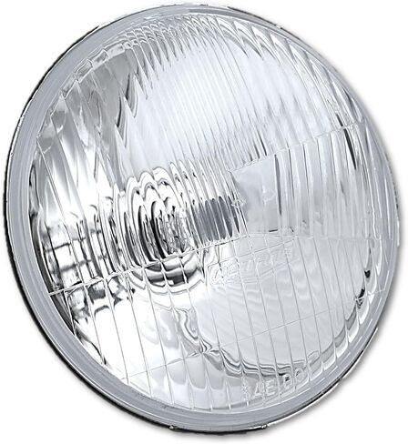 Octane Lighting 5-3/4" Motorcycle 6V Headlight Headlamp Halogen H4 Light Bulb 6 Volt 35/35W in Saudi Arabia