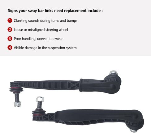 K750672 K750673 Front Driver Side Stabilizer Bar (for RWD), Fit for Cadillac CT4 CT5 2020-2025, ATS CTS 2014-2019, Chevrolet Camaro 2017-2024 2.0L, Front Sway Bar Link Replace 20761141 20761142 in Saudi Arabia
