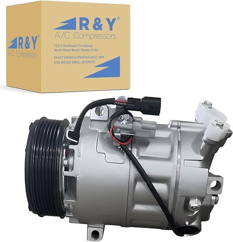 ضاغط تكييف هواء السيارة الجديد RYC AIH487 (يناسب نيسان ألتيما 2.5 لتر 2019، 2020، 2021، 2022، 2023، 2024، 2025) in Kuwait