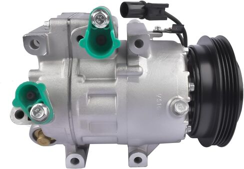 A/C Compressor with Clutch 12 Volts Replacement for Hyundai Elantra 2.0L l4 GAS Sedan 4-Door 2007-2012 977012H102 in Kuwait