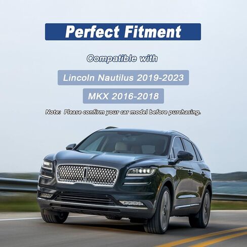 Rain Guards Window Visors Shield Fit for Lincoln Nautilus 2019-2023, Fit for MKX 2016-2018, Side Window Visor Deflector in Saudi Arabia