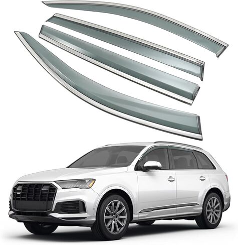 Rain Guards Window Visors Shield Fit for Lincoln Nautilus 2019-2023, Fit for MKX 2016-2018, Side Window Visor Deflector in Saudi Arabia