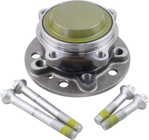 Front Wheel Bearing and Hub Assembly for Mercedes-Benz C300 15-23, C350e 16-18, CLS450 19-23, E300 17-19, E350 20-23, E400 18, E43 AMG 17-18, E450 19-23, GLC300 16-23, GLC43 AMG 20-23 in Kuwait