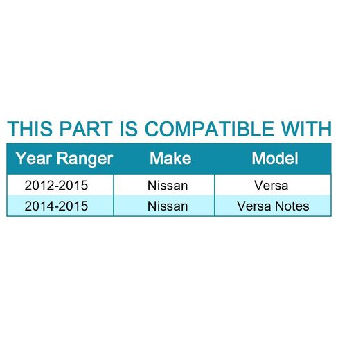 IRONTEK 40202-AX000x2 2 قطعة محور العجلة الأمامية متوافق مع 2018-2024 Nissan Kicks 2012-2024 Nissan Versa 2014-2019 Nissan Versa Note محور العجلة (4Lug w/o ABS) WA522058 522058 in Kuwait