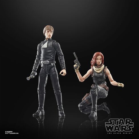 STAR WARS The Black Series The Last Command Luke Skywalker, Luuke, Joruus C'baoth, Mara Jade 6-Inch Action Figures in Kuwait