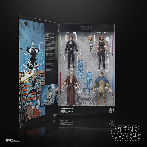 STAR WARS The Black Series The Last Command Luke Skywalker, Luuke, Joruus C'baoth, Mara Jade 6-Inch Action Figures in Kuwait