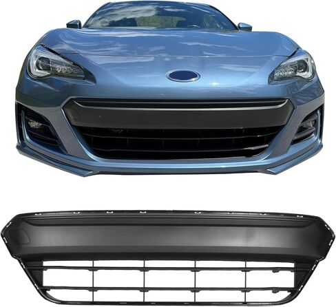 IKON MOTORSPORTS Front Bumper Grille, Compatible with 2017-2020 Subaru BRZ, OE Style Black ABS Plastic Replacement Front Bumper Grill Assembly in Kuwait