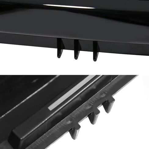 Spec-D Tuning Glossy Black Mesh Front Bumper Grille Compatible with 2007-2013 GMC Sierra 1500 / Denali / 2009-2013 Hybrid Models in Kuwait