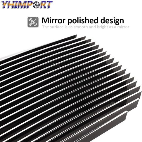 Chrome Grill fits 1999 2000 01 02 03 F-150 4WD (Honeycomb Style Model) Polished Front Billet Grille（2pcs） in Saudi Arabia