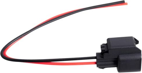 TRQ Fuel Injector Pigtail Harness Compatible with Chrysler Dodge Jeep Plymouth Ram EV6 in Kuwait