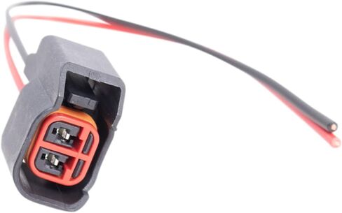 TRQ Fuel Injector Pigtail Harness Compatible with Chrysler Dodge Jeep Plymouth Ram EV6 in Kuwait