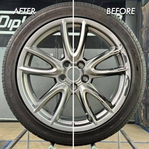 DipYourCar HyperDip Paint - Can of Sprayable Automotive Dip Coat - Removable Peelable Paint Protection for Cars - Factory Silver Satin Coat Spray in Saudi Arabia