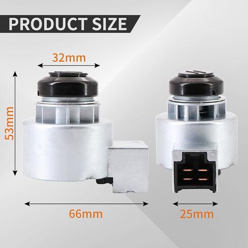 6C040-55452 Ignition Switch for Kubota Tractor B2100 B7500 B2400 B1700 B7510 B7610 B7800 Starter Switch with 2 Keys 6C040-55450 ELT20-0026 in Kuwait