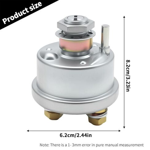 7N0718 7H7290 Master Power Starter Disconnect Switch with 2 Keys, Replacement for Caterpillar 725 730 735 740 D250E D300E D350E D400E 825 816 Excavators, Replaces 7H7290 7N-0718 7H-7290 in Kuwait