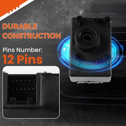 68210150AB Ignition Switch Module 2 Keys for Dodge Ram 1500 Charger Challenger Jeep Grand Cherokee Chrysler 300 2008-2010 Replaces 5026296AD 5026364AB 68044060AA(Needs Program) in Kuwait