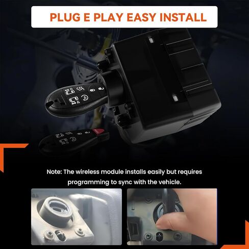 68210150AB Ignition Switch Module 2 Keys for Dodge Ram 1500 Charger Challenger Jeep Grand Cherokee Chrysler 300 2008-2010 Replaces 5026296AD 5026364AB 68044060AA(Needs Program) in Kuwait
