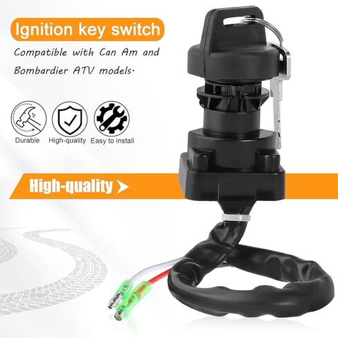 مفتاح إشعال متوافق مع Can-Am Bombardier DS650 Baja ATV 710000075 DS650X DS 650X2001 2002 2003 2004 2005 2006 2007 in Kuwait