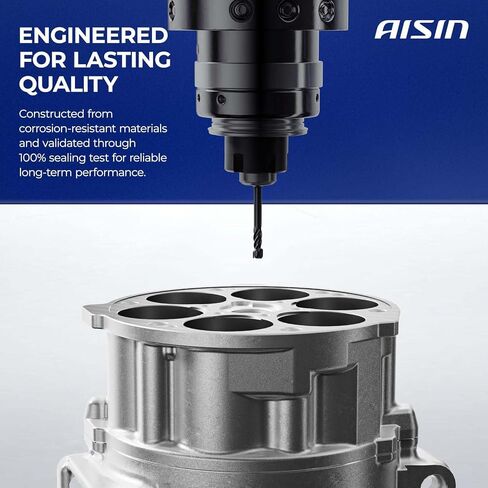 ضاغط مكيف هواء AISIN AFTERMARKET ACCFD-00539 - متوافق مع Ford F-150 2015-2020 3.3L 3.5L - مع أخدود 4 بكرات، مع قابض in Kuwait