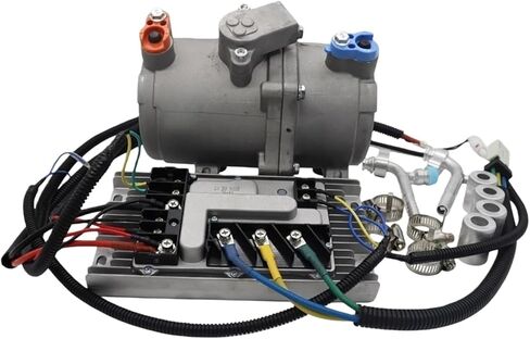 Electric Ac Compressor 24V Universal For Car Truck Air Conditioner A/C Accessories in Saudi Arabia