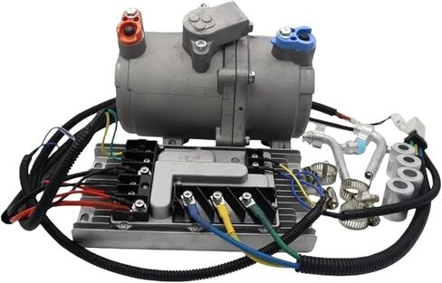 Electric Ac Compressor 24V Universal For Car Truck Air Conditioner A/C Accessories in Saudi Arabia