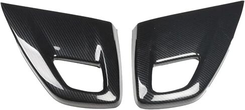 Carbon Fiber Car Door Armrest Panel Trim Cover Inside Door Grip Handle, Compatible for Hyundai Veloster 2011-2016 in Saudi Arabia