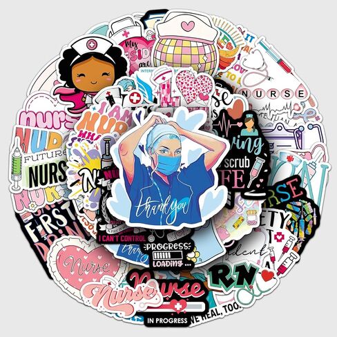 50 Pcs Hand-Drawn House Stickers - Waterproof Vinyl Warm Elements for Journal DIY & Notebook Laptop Water Bottle Skateboard Scrapbook Journal(House) in Kuwait