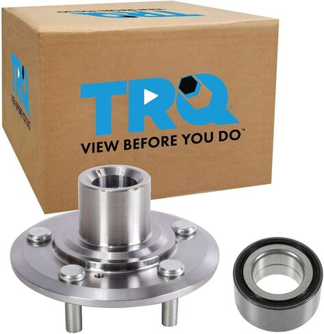 TRQ Front Wheel Bearing and Hub Assembly Kit 2 Piece Compatible with 2007-09 Acura RDX 2010-12, SH-AWD 2013-18 RDX AWD 2007-11 Honda CR-V 4WD 2012-17 CR-V AWD in Kuwait