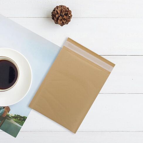 Bubble Mailer Envelopes 16X22 Padded Kraft Paper Shipping Bags Self-Sealing Bubble Packaging Mailers 25pcs for Mailing and Shipping Supplies in Kuwait