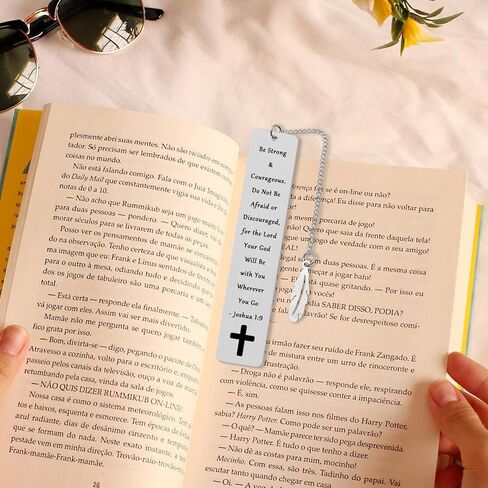 2Pcs Christian Bookmark Religious Gifts for Women Men Christian Birthday Gift Reading Lovers Gift Bible Verse Book Markers Scripture Gifts Inspirational Present for Friends in Kuwait