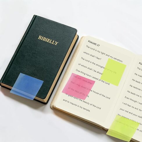 12 Boxes of Transparent Pull-Out Sticky Notes (960 Sheets Total) - Office Stationery Work Accessories with Strong Adhesion, No Residue, 50 Reuses Per Sheet, Suitable for Office Work in Saudi Arabia