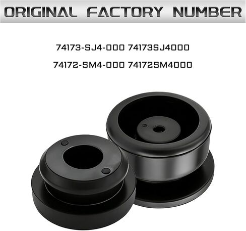 Radiator Support for Honda 4PCS Radiator Rubber Upper Lower Cushion Mount Bushings Replacement for Honda Civic CRV HRV Odyssey Rubber for Radiators Base Bracket 74173-SJ4-000 74172-SM4-000 in Saudi Arabia