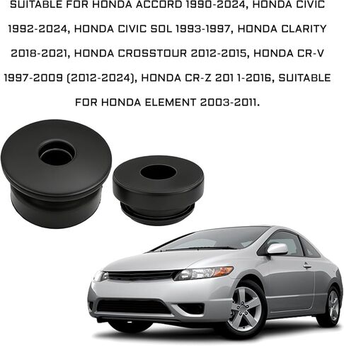 Radiator Support for Honda 4PCS Radiator Rubber Upper Lower Cushion Mount Bushings Replacement for Honda Civic CRV HRV Odyssey Rubber for Radiators Base Bracket 74173-SJ4-000 74172-SM4-000 in Saudi Arabia