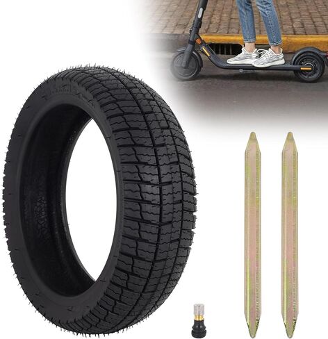 RUTU 10.5x2.75 Tubeless Tire for Segway Ninebot P65 P100 P100S Electric Scooter Thicken E-bike Tire 1-Pack in Kuwait