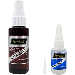 Bob Smith Industries Combo Pack with 1 OZ Thin Viscosity Insta-Cure TM Cyanoacrylate CA Super Glue and 2 OZ Accelerator Insta-Set TM in Saudi Arabia