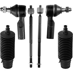 BDFHYK 6pcs Front Inner & Outer Tie Rod Ends Kit w/Tie Rod Boot Compatible with Toyota 1995-2004 Avalon Camry Sienna Solara,Compatible with Lexus 1992-2001 ES300 Replacement for ES3306 EV301 in Saudi Arabia