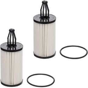 2761800009 Premium Oil Filter Cartridge High-Efficiency Filtration Compatible with C/CLS/E/S/GL/GLE Series Vehicle Replaces 2761840025 CH11060 OX814D A2761800009 (2PCS) in Kuwait